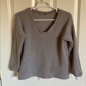 Grey sweater